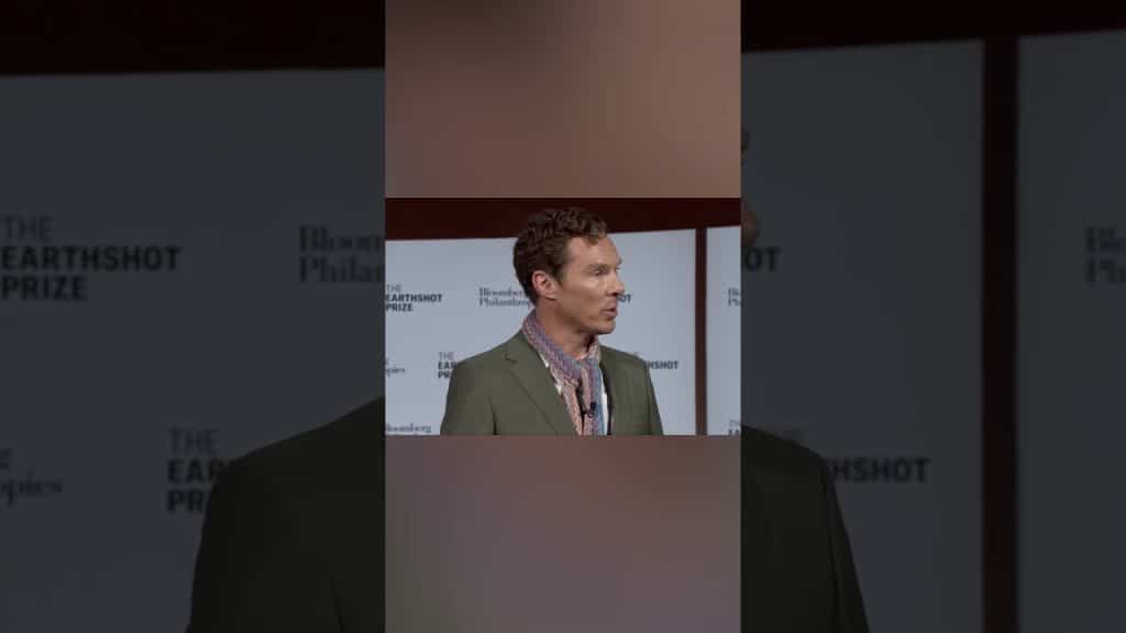 Benedict Cumberbatch on Greener Film Production | Bloomberg Philanthropies #Shorts