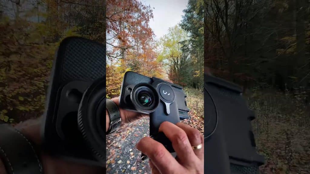 iPhone , ProGrip & Cinematic Ultrawide Lens Combo | perfect Filmming kit #shorts